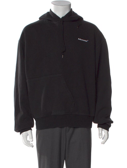 ADER error Graphic Print Crew Neck Hoodie