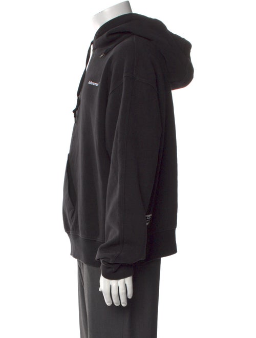 ADER error Graphic Print Crew Neck Hoodie