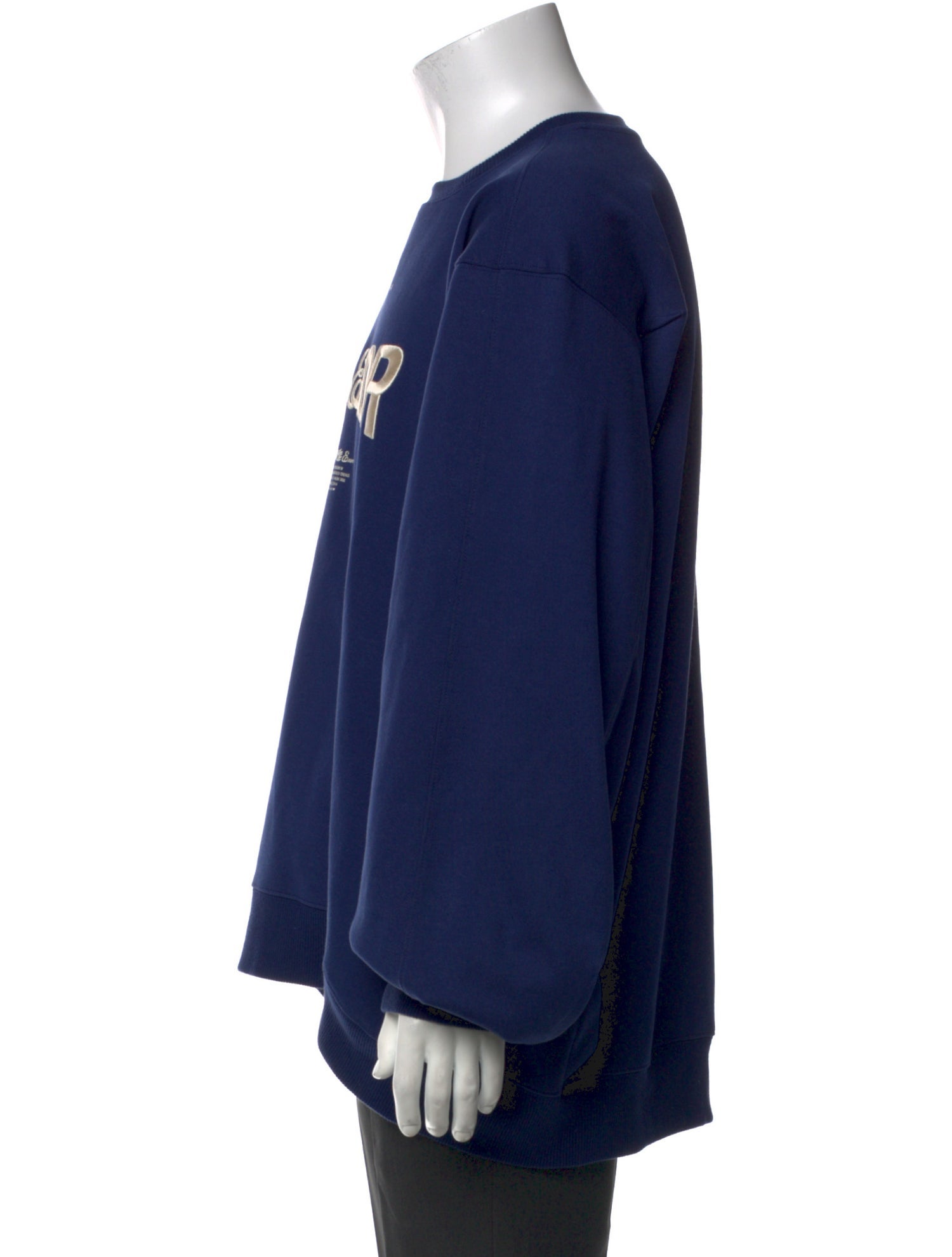 ADER error Graphic Print Crew Neck Sweatshirt