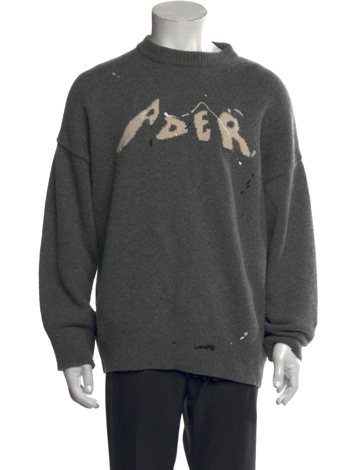 ADER error Wool Printed Pullover