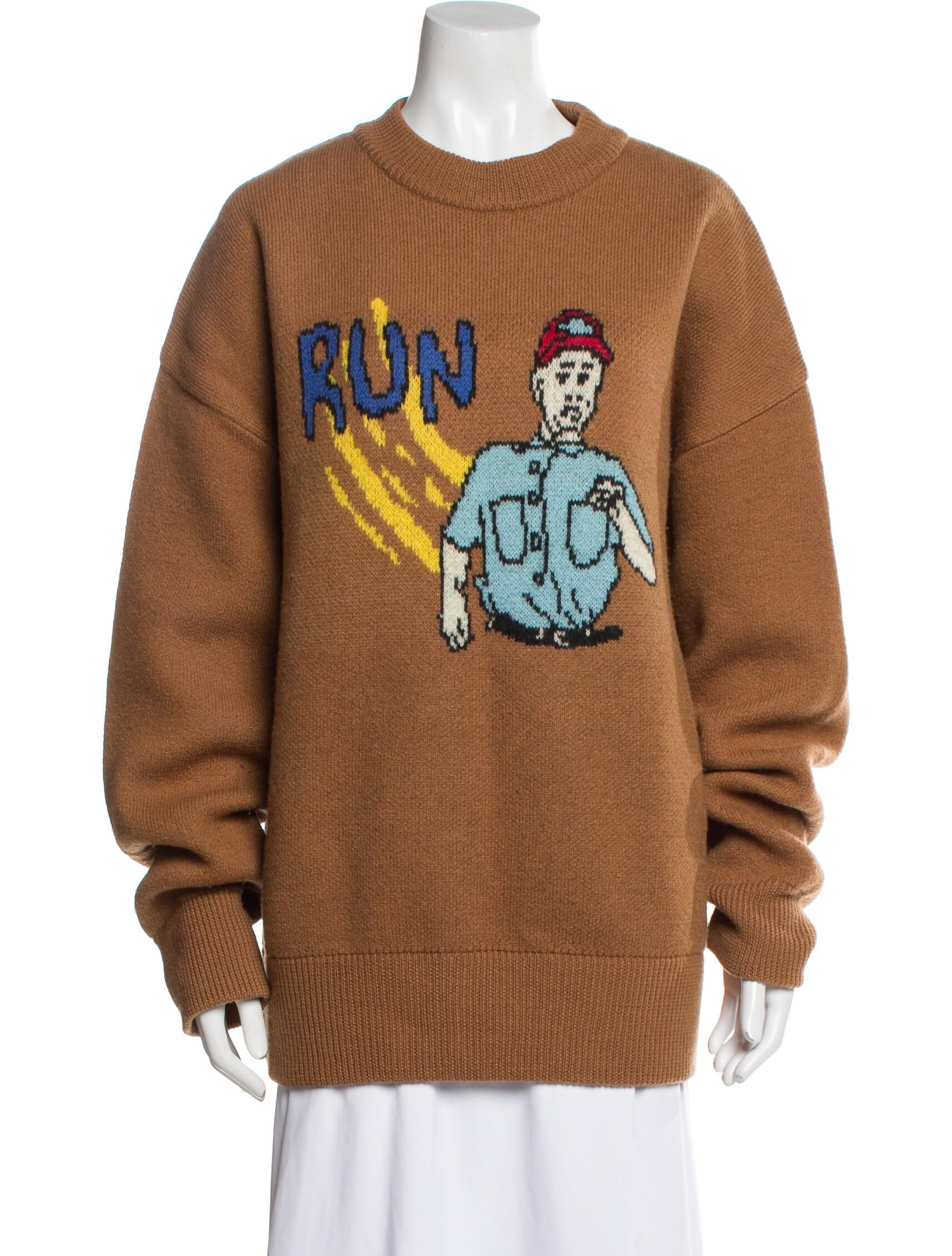 ADER error Wool Graphic Print Sweater