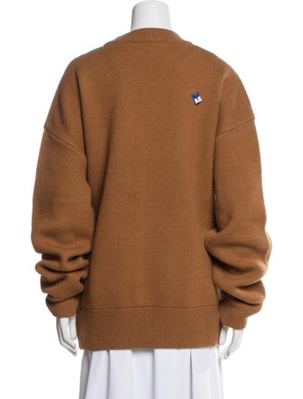 ADER error Wool Graphic Print Sweater