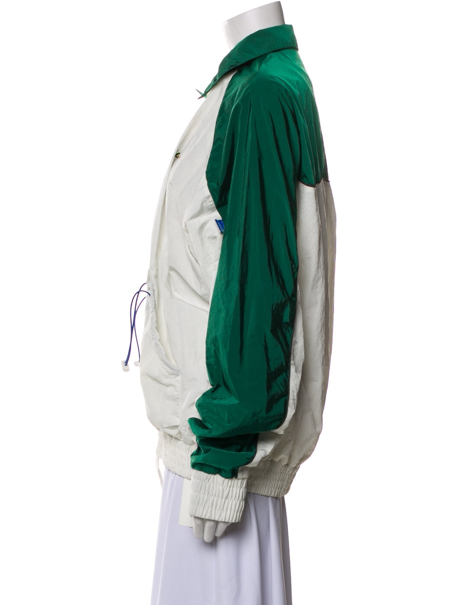 ADER error Colorblock Pattern Bomber Jacket