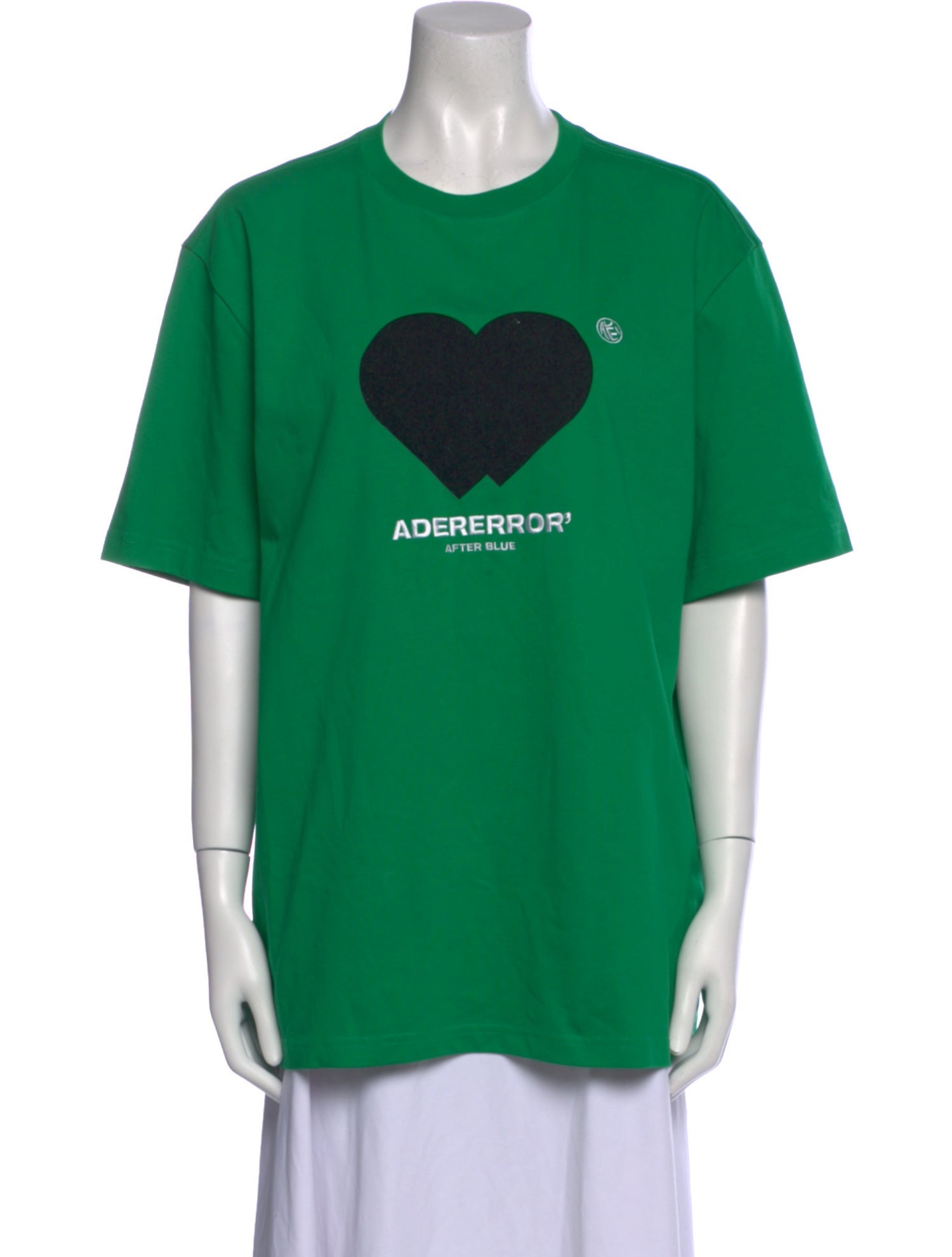 ADER error Graphic Print Crew Neck T-Shirt