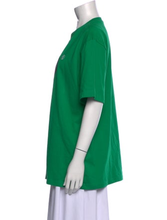 ADER error Graphic Print Crew Neck T-Shirt