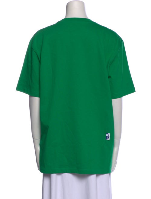 ADER error Graphic Print Crew Neck T-Shirt