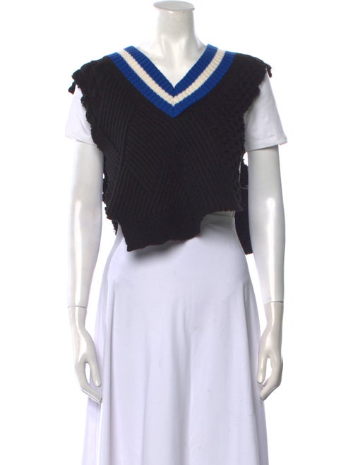 ADER error Wool V-Neck Sweater