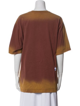 ADER error Crew Neck Short Sleeve Top