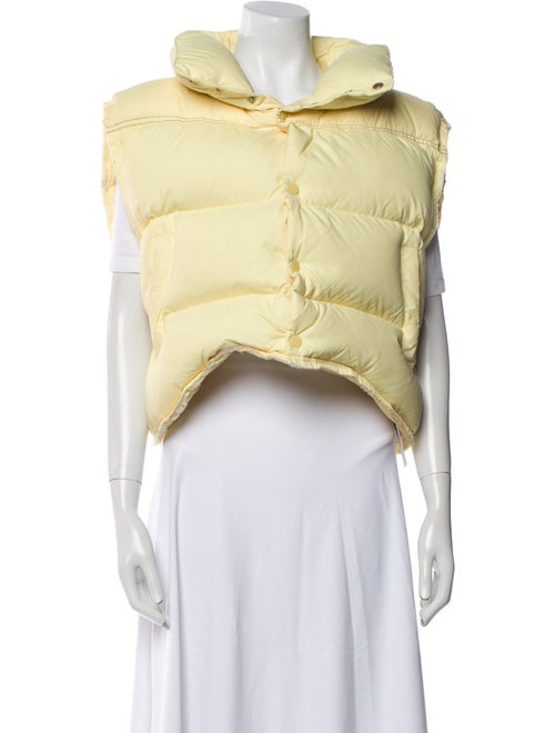 ADER error Striped Down Jacket