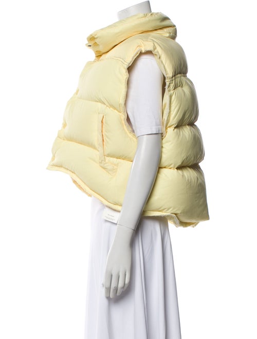 ADER error Striped Down Jacket