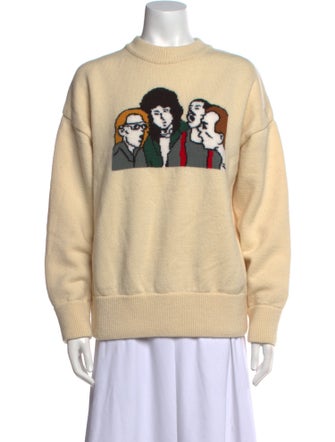 ADER error Wool Graphic Print Sweater