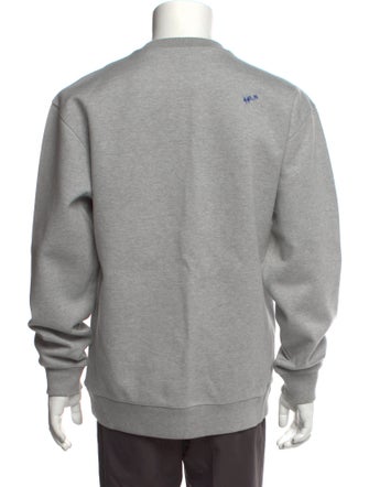 ADER error Graphic Print Crew Neck Sweatshirt