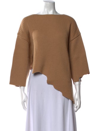 ADER error Wool Bateau Neckline Sweater