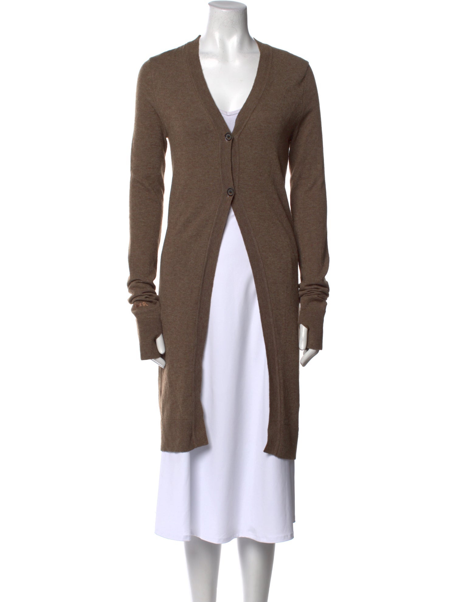 ADER error Wool Open Front Sweater