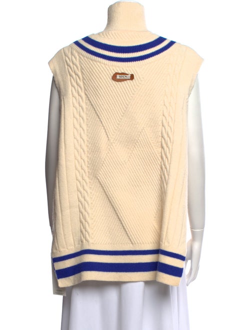 ADER error Striped Turtleneck Sweater