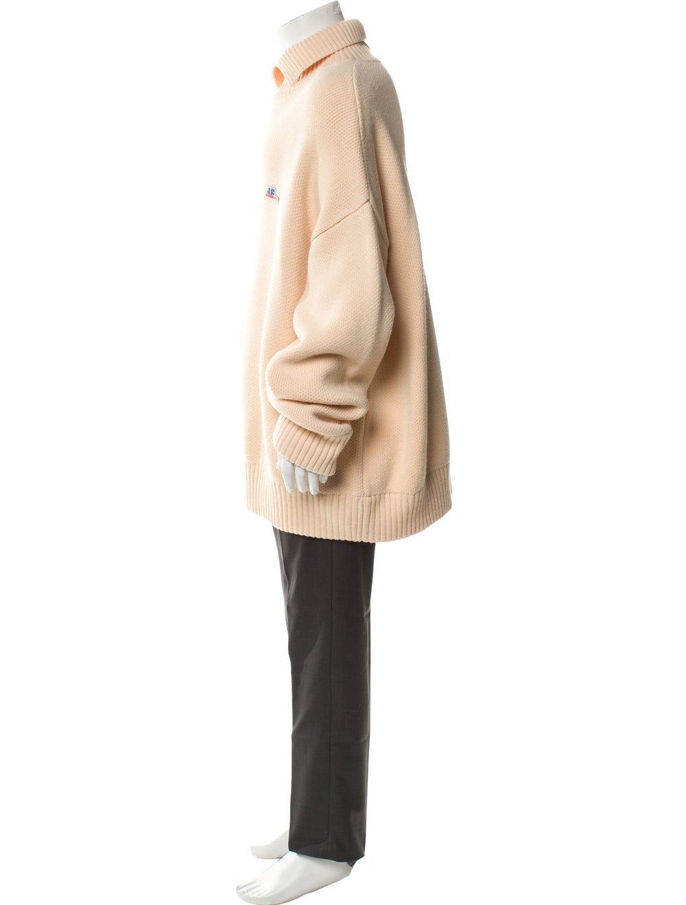 Ader error Pullover Neutrals Embroidered Accent L… - image 2