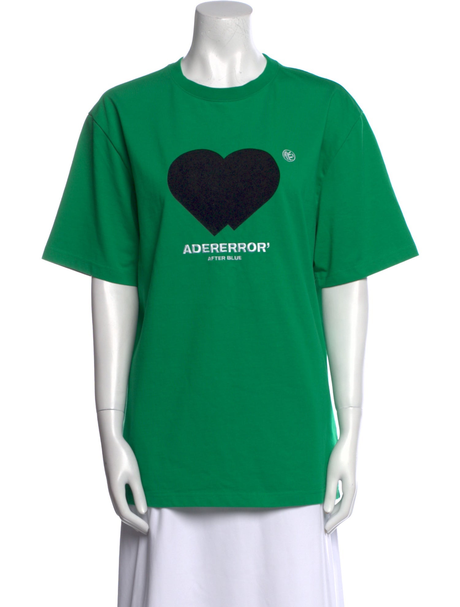 ADER error Graphic Print Crew Neck T-Shirt