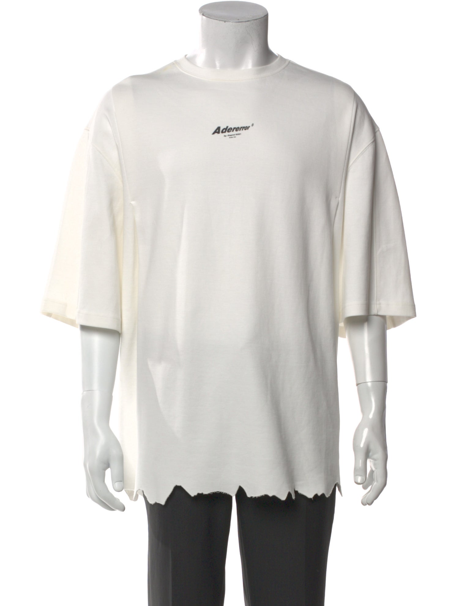 ADER error Graphic Print Crew Neck T-Shirt