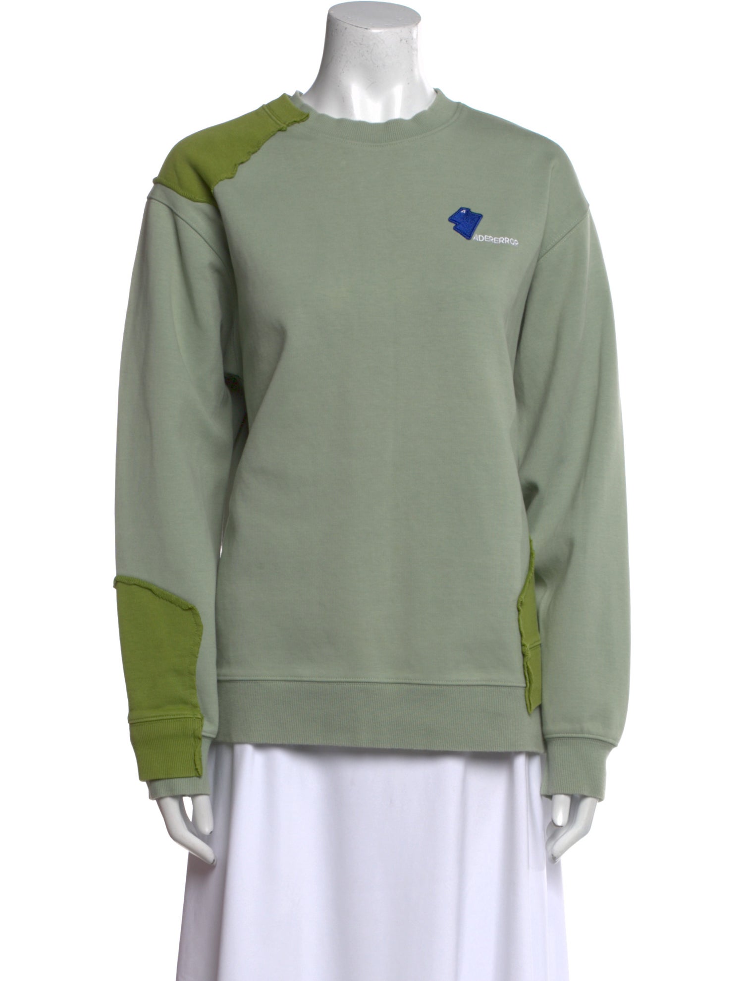 ADER error Graphic Print Crew Neck Sweatshirt