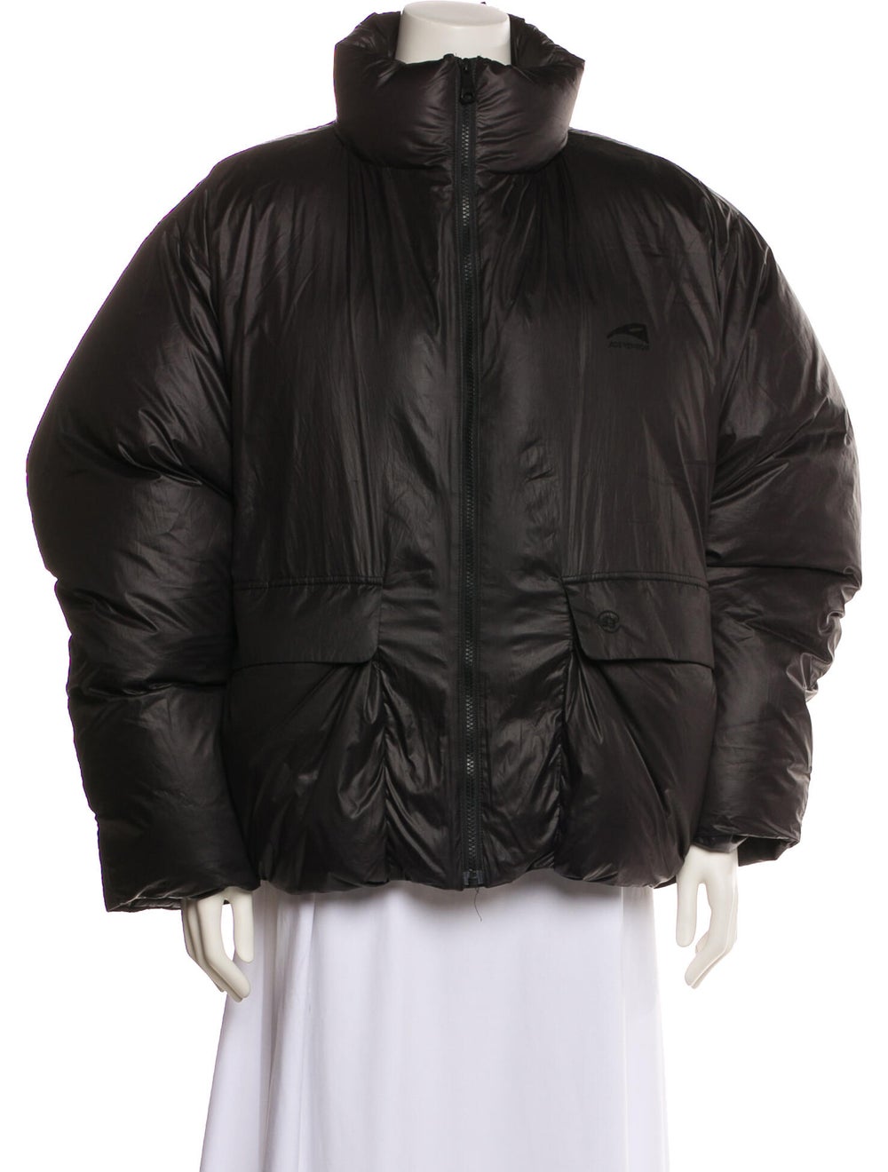Ader error Down Jacket Black Stand Collar - image 1