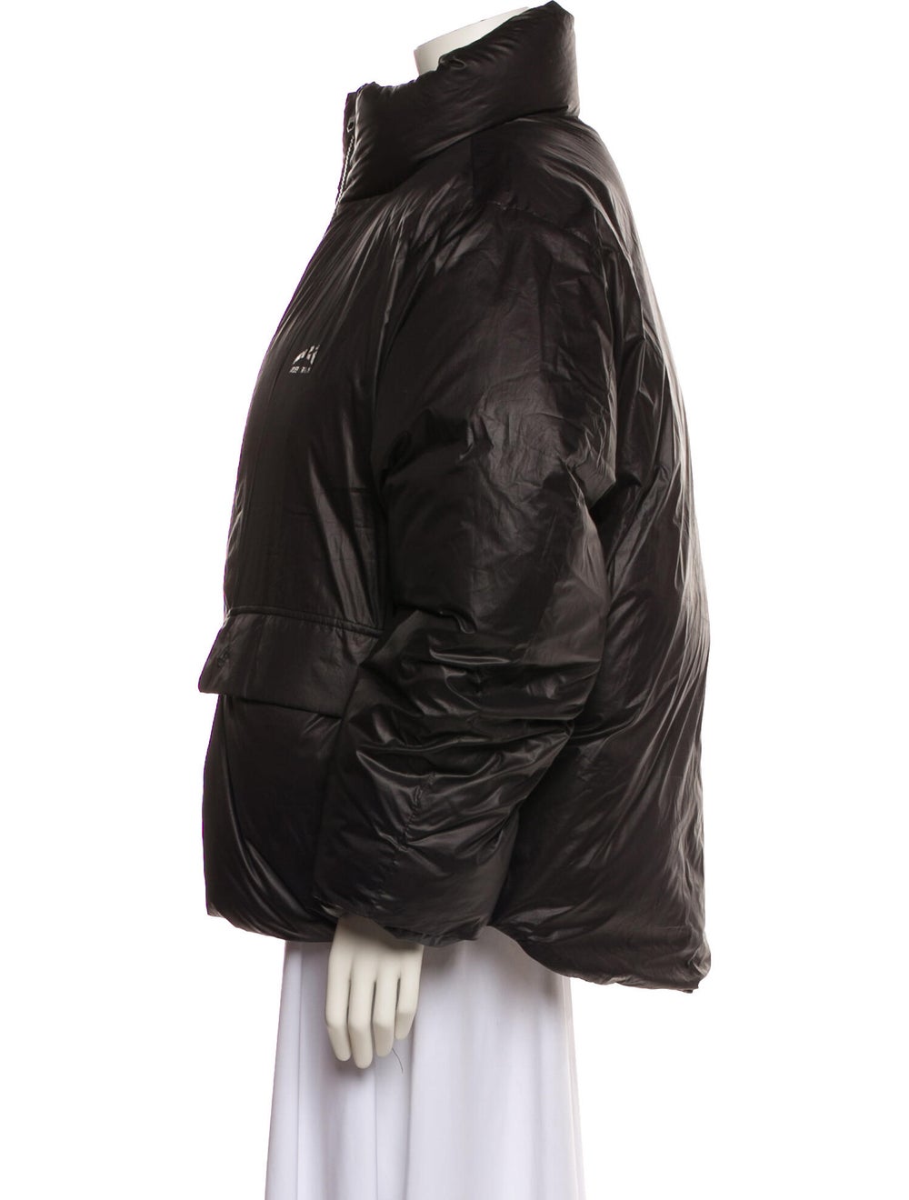 Ader error Down Jacket Black Stand Collar - image 2