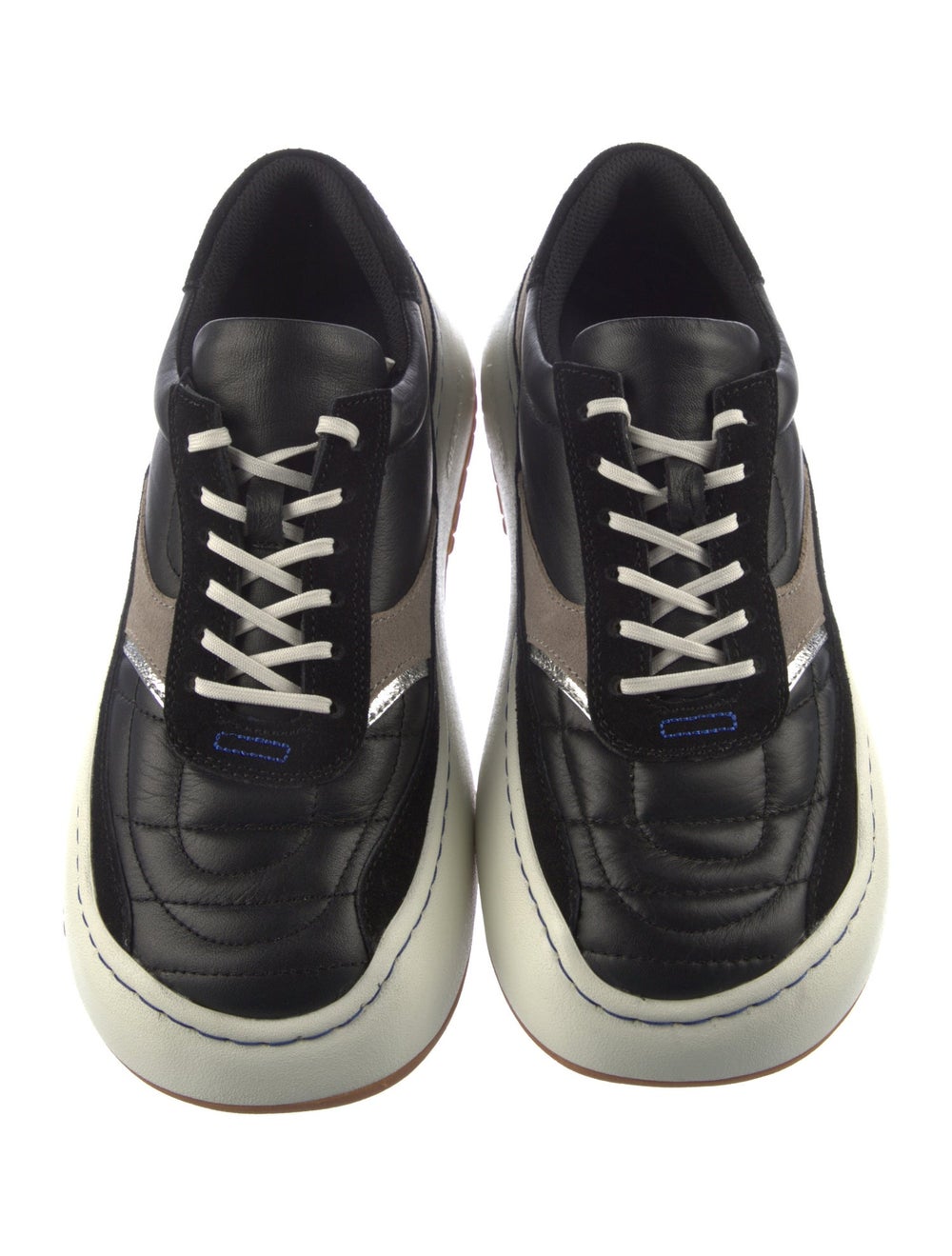 ADER error Canvas Colorblock Pattern Sneakers - image 3