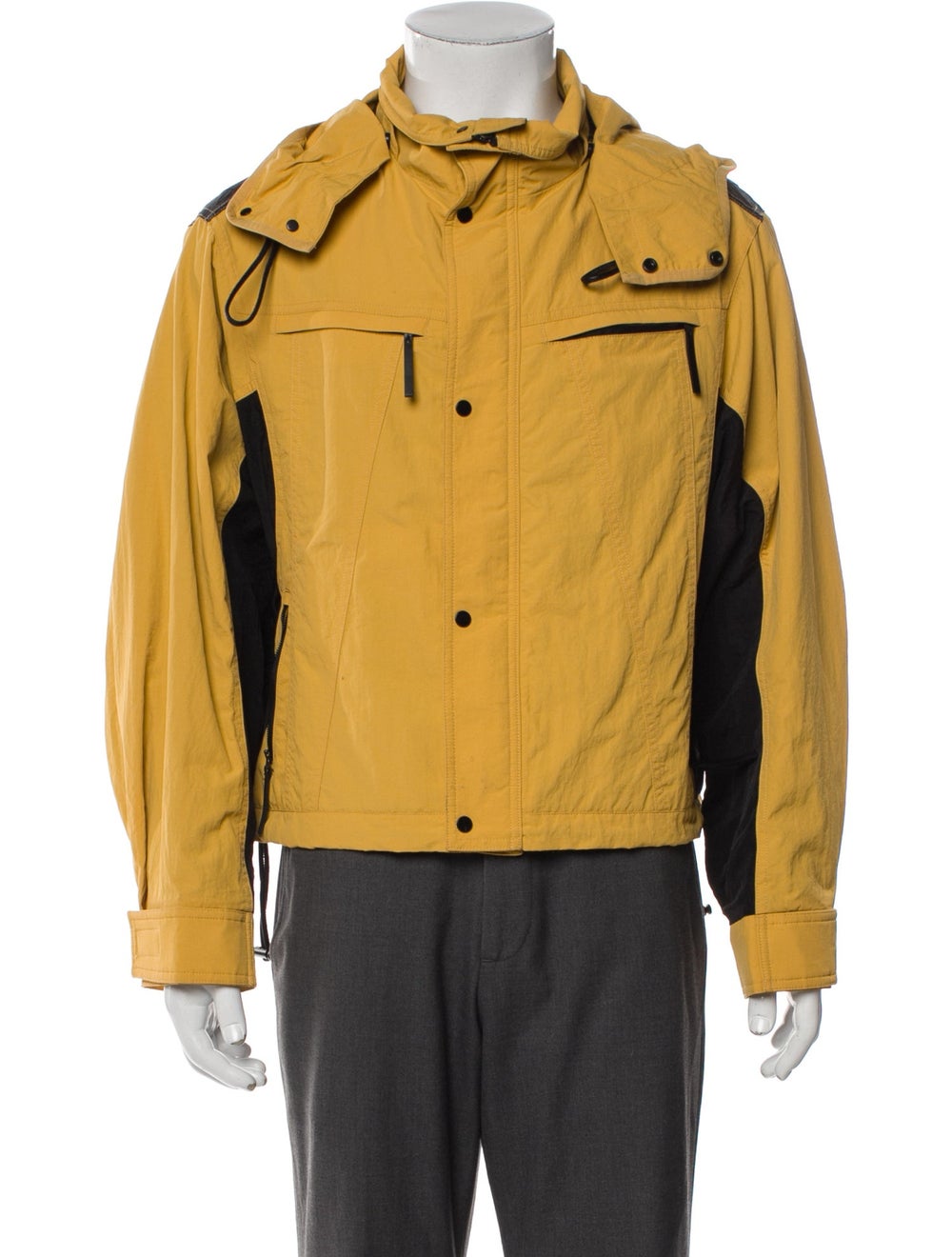 ADER error Colorblock Pattern Windbreaker - image 1