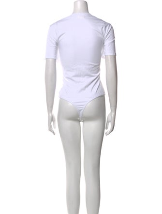 Clyque The Label Off-The-Shoulder Short Sleeve Bodysuit