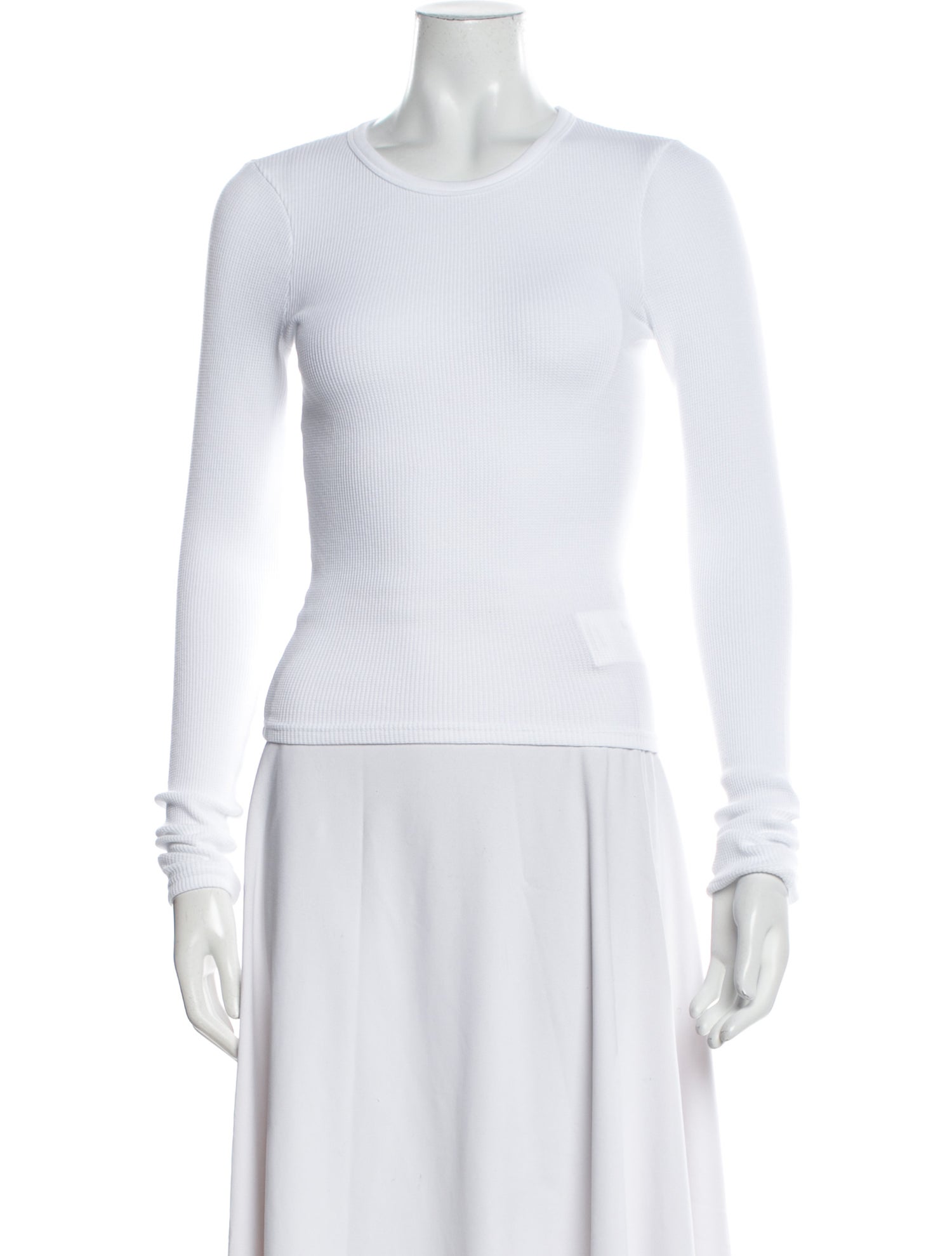 Clyque The Label Crew Neck Long Sleeve Top