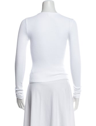 Clyque The Label Crew Neck Long Sleeve Top