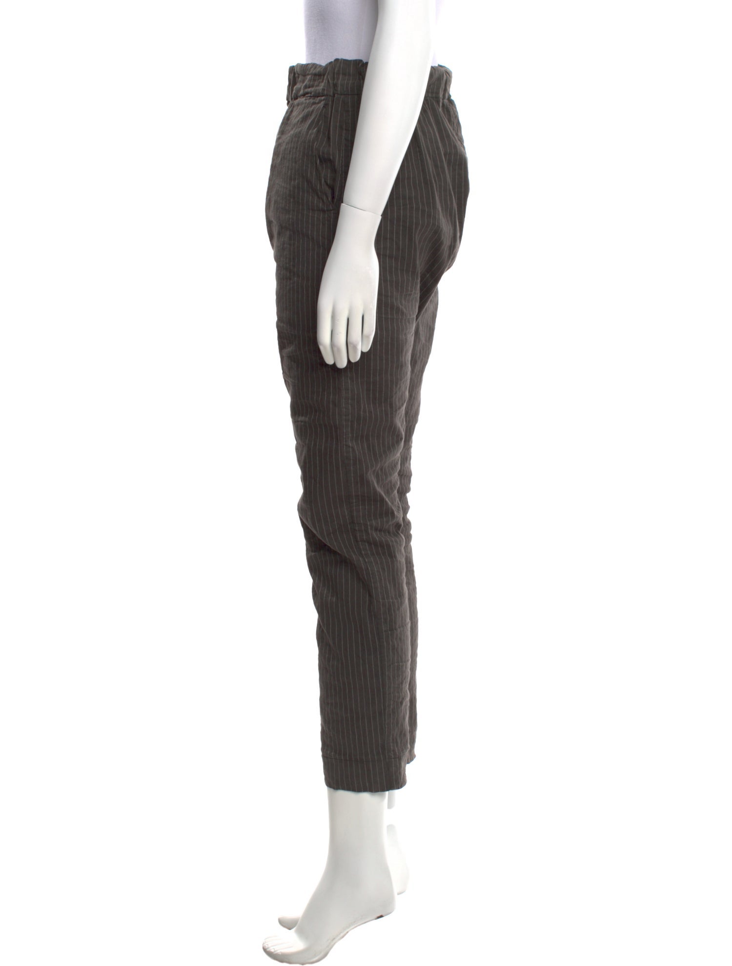 Album di Famiglia Striped Straight Leg Pants