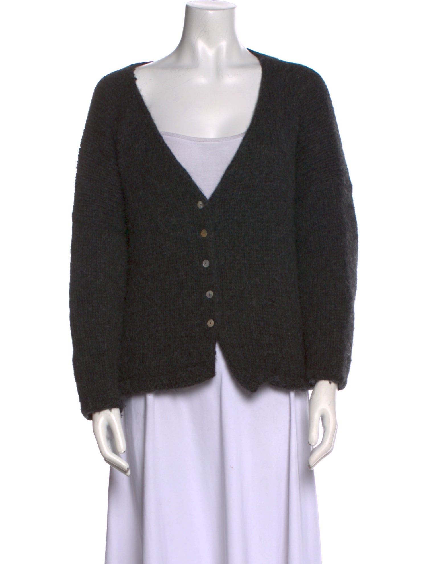 Album di Famiglia Alpaca V-Neck Sweater