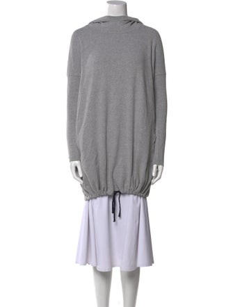 Album di Famiglia Mock Neck Mini Dress