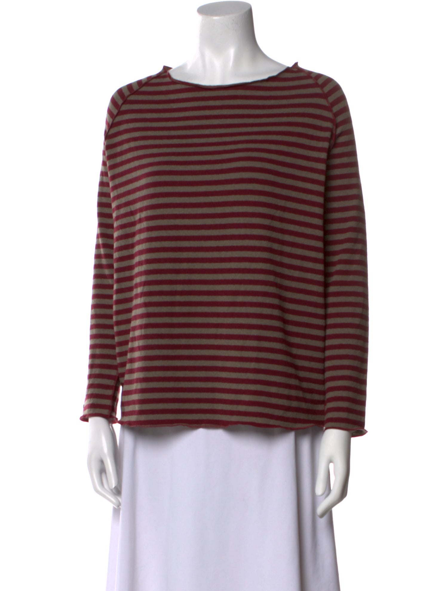 Album di Famiglia Striped Scoop Neck Sweater
