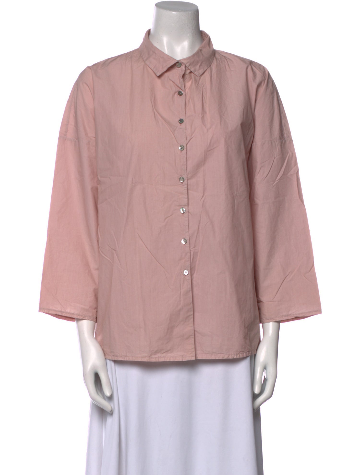 Album di Famiglia Three-Quarter Sleeve Button-Up Top