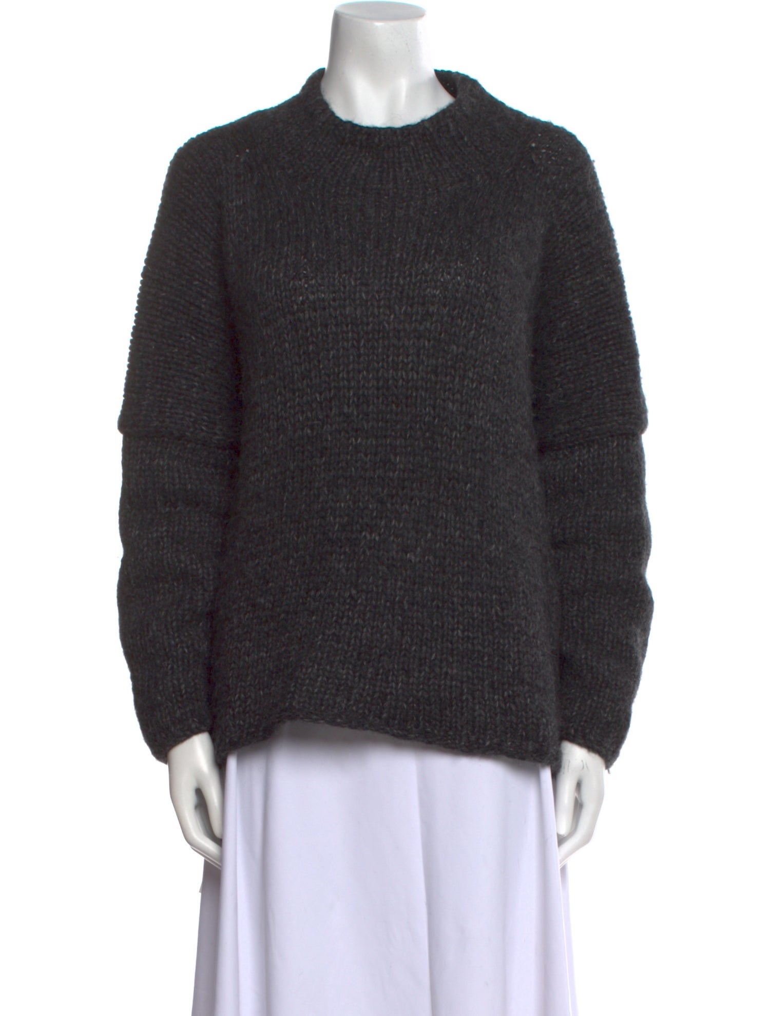 Album di Famiglia Alpaca Mock Neck Sweater