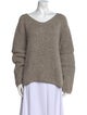 Album di Famiglia Alpaca Scoop Neck Sweater