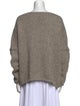Album di Famiglia Alpaca Scoop Neck Sweater