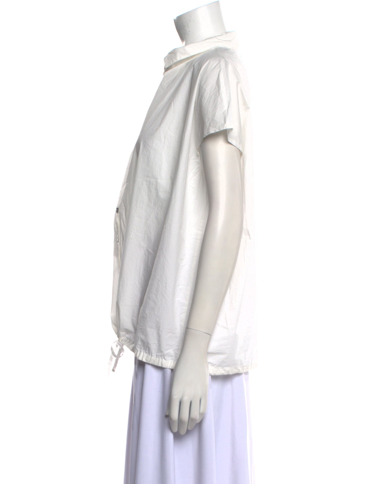 Album di Famiglia Short Sleeve Button-Up Top