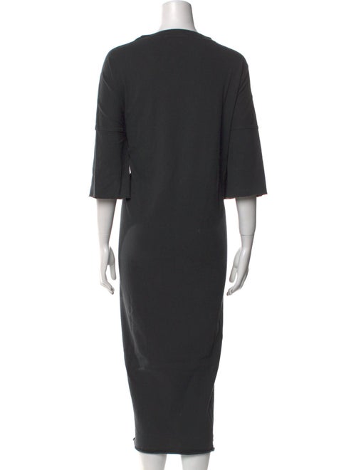 Album di Famiglia Scoop Neck Long Dress