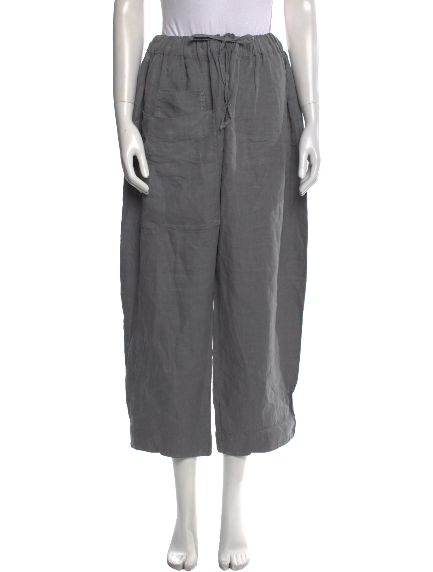 Album di Famiglia Linen Wide Leg Pants