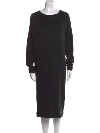 Album di Famiglia Bateau Neckline Knee-Length Dress