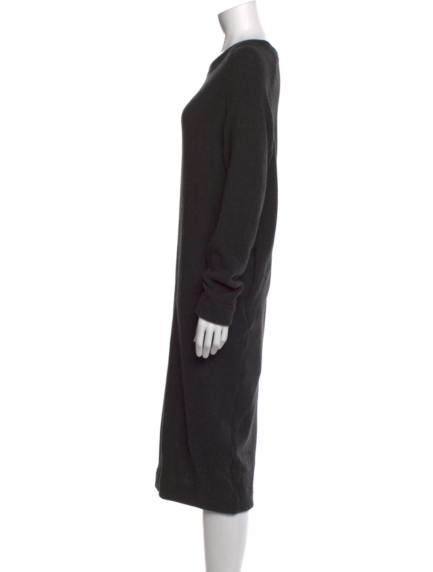 Album di Famiglia Bateau Neckline Knee-Length Dress