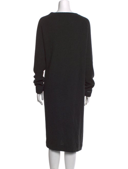 Album di Famiglia Bateau Neckline Knee-Length Dress