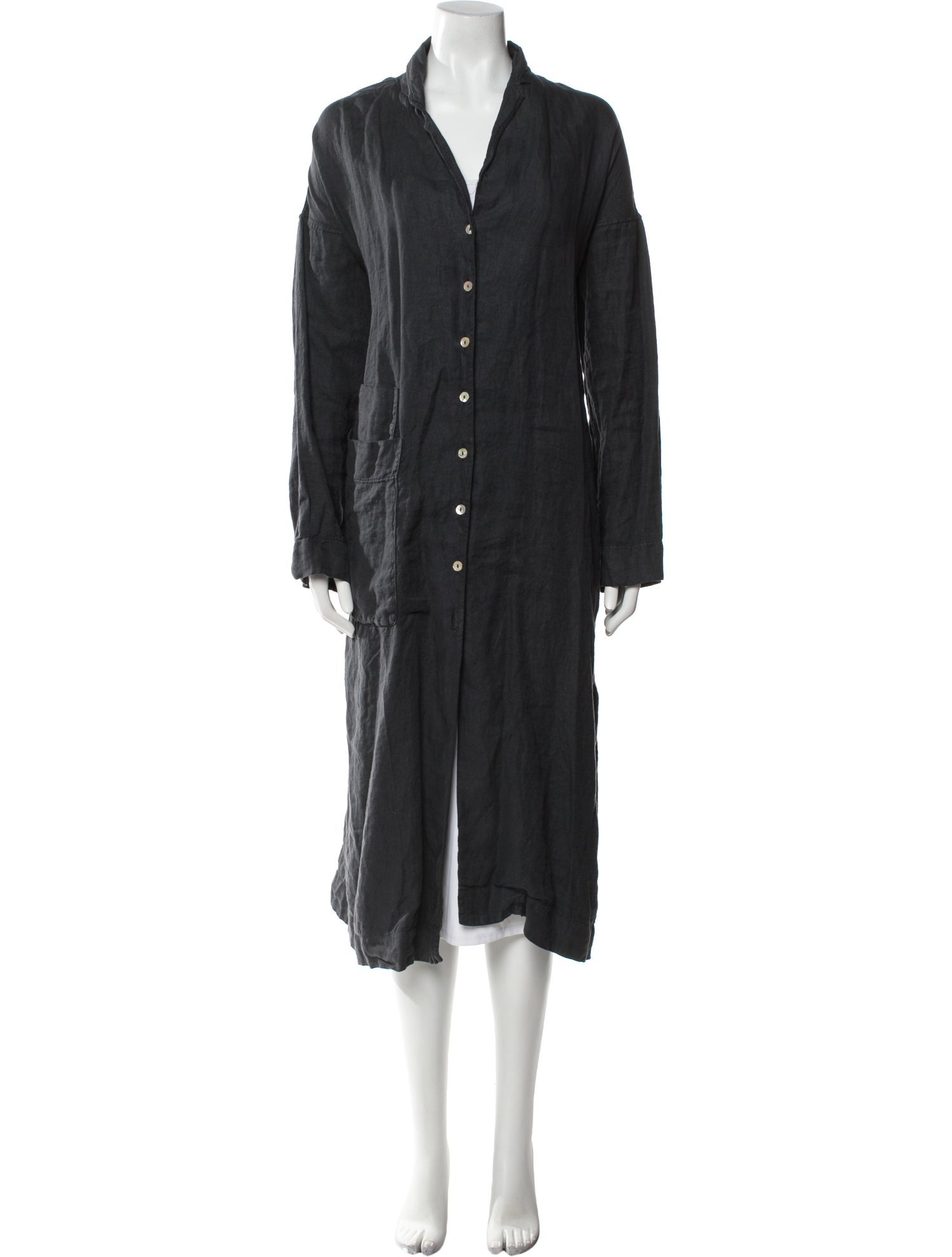 Album di Famiglia Linen Faux Fur Coat