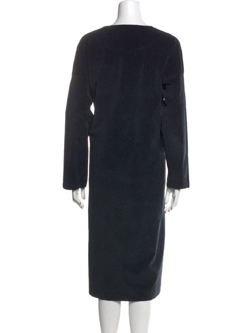 Album di Famiglia Bateau Neckline Midi Length Dress