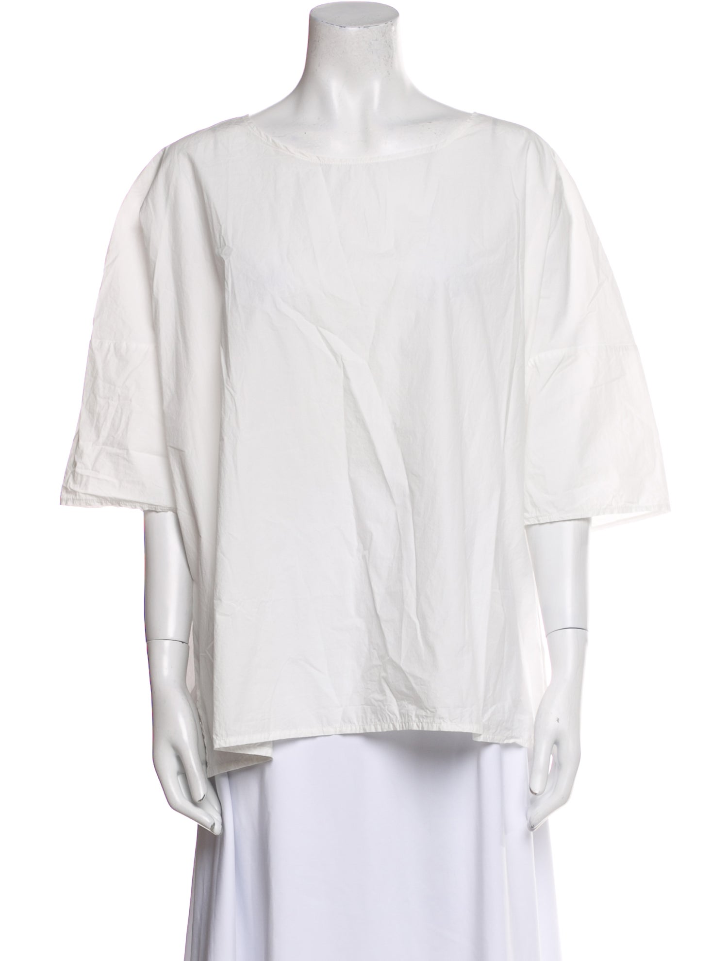Album di Famiglia Bateau Neckline Three-Quarter Sleeve Blouse w/ Tags