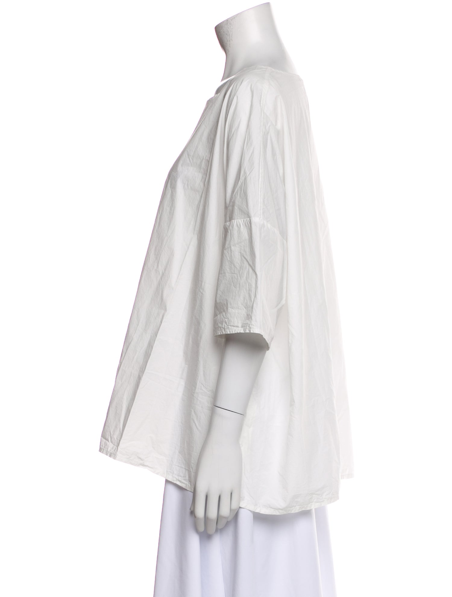 Album di Famiglia Bateau Neckline Three-Quarter Sleeve Blouse w/ Tags