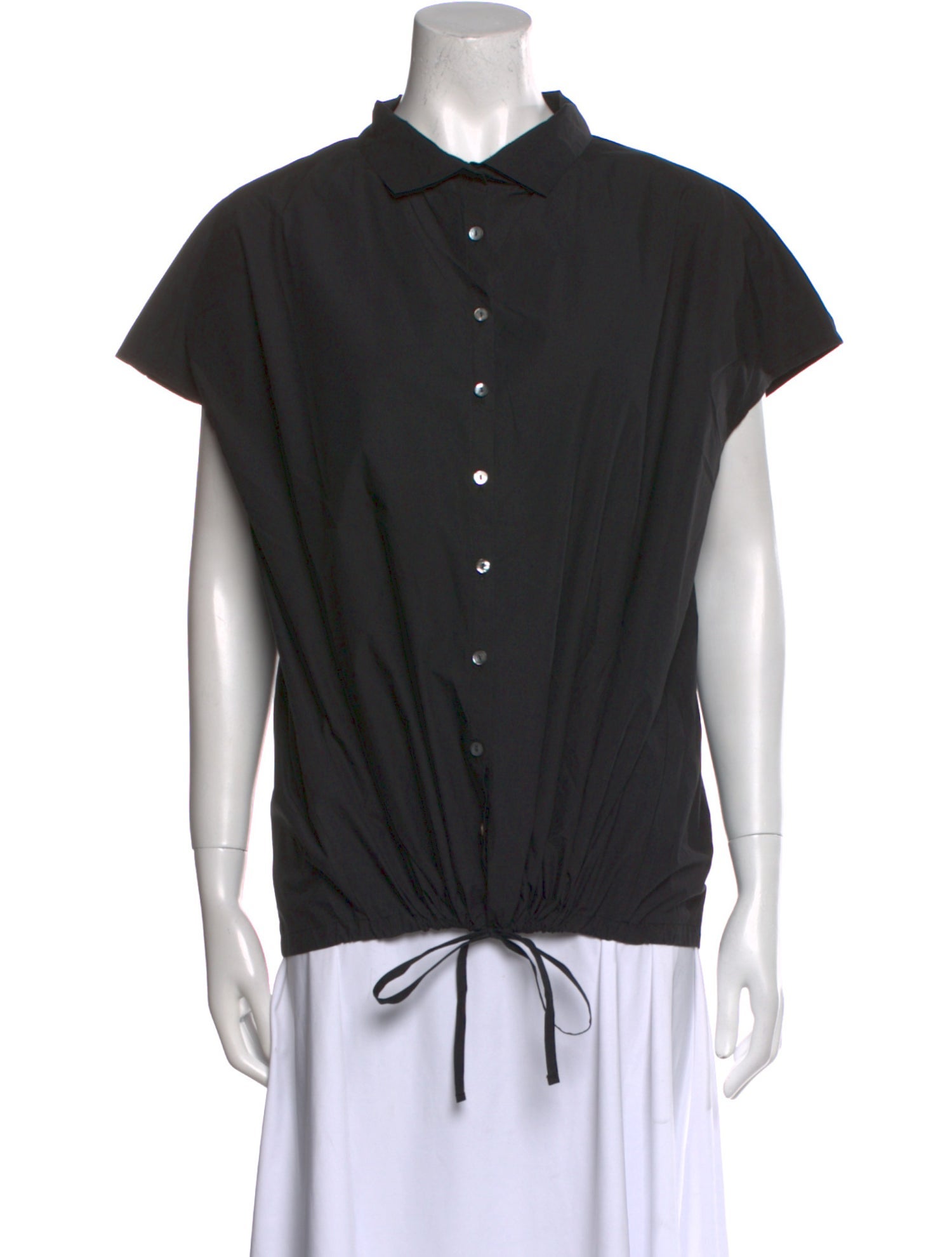 Album di Famiglia Short Sleeve Button-Up Top