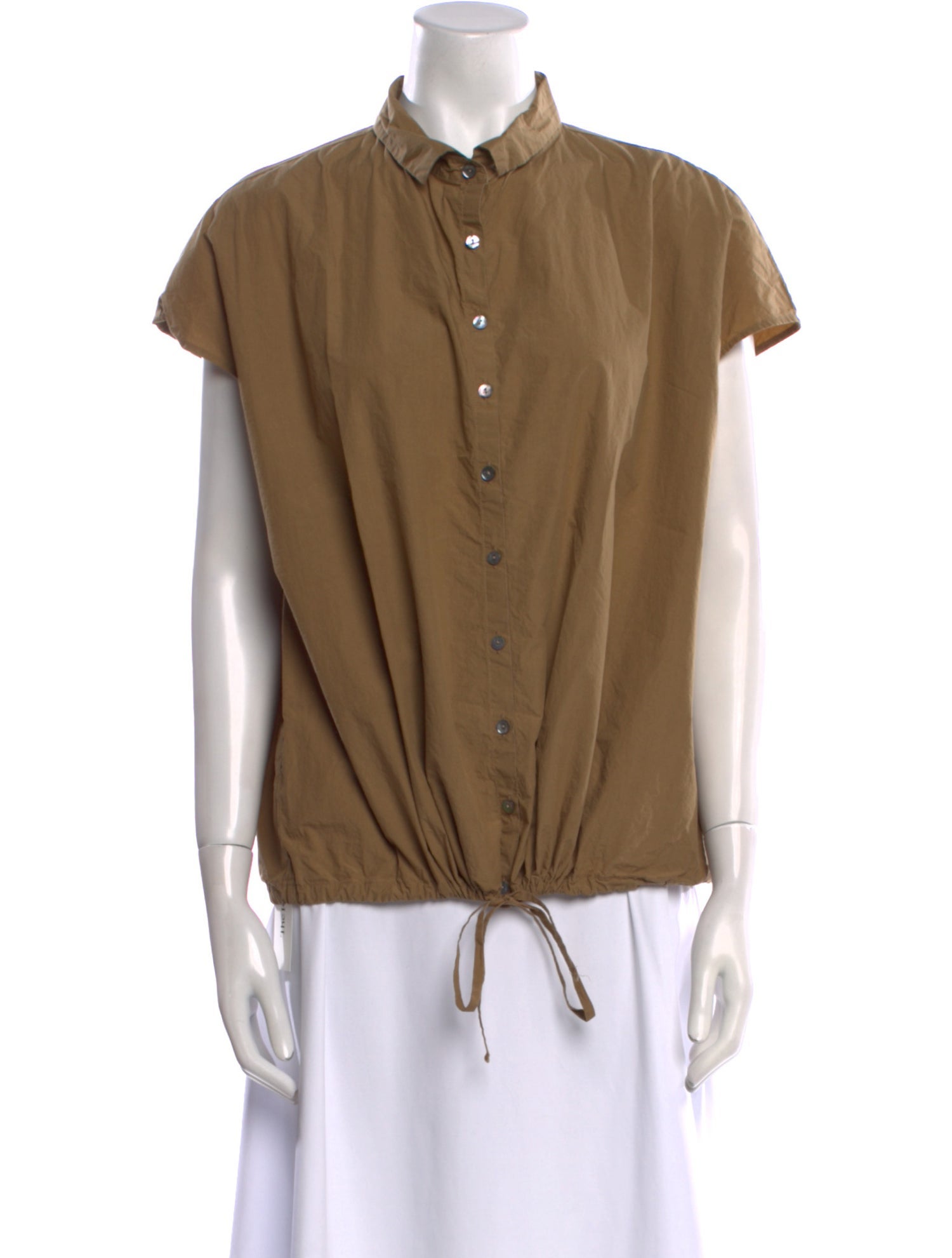 Album di Famiglia Short Sleeve Button-Up Top